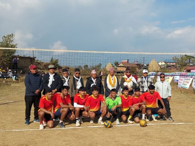First Bhumdikot Volleyball Competition